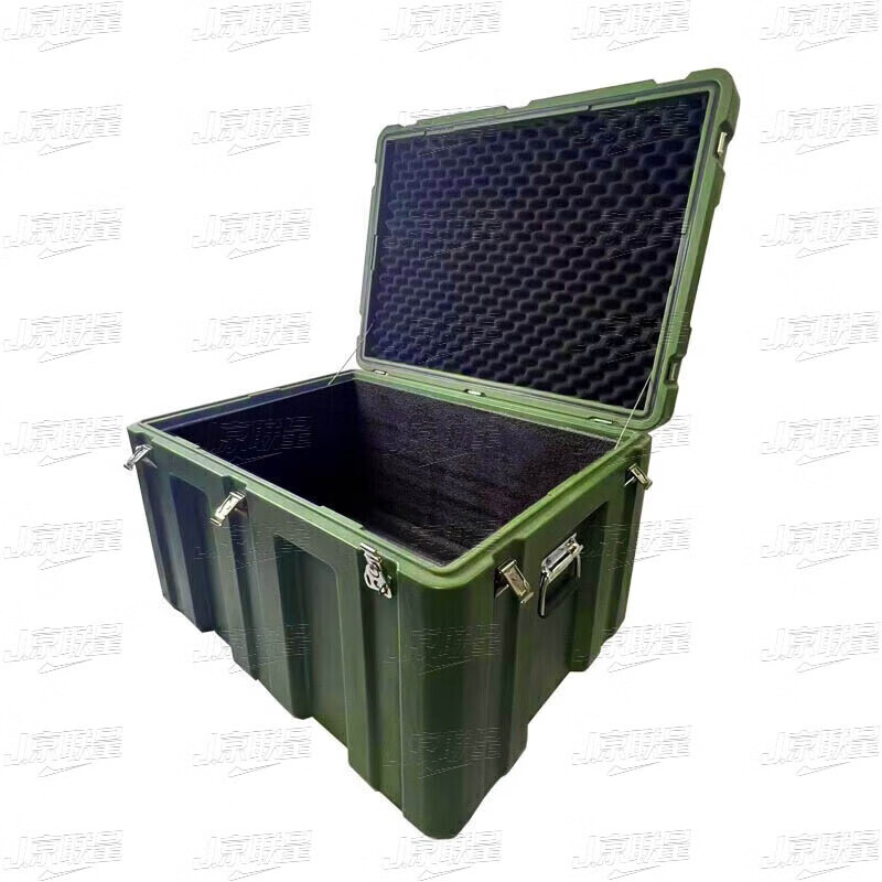 Jingliancheng rotational molding box 700*700*600mm material box war preparation box airdrop box instrument box equipment box equipment box