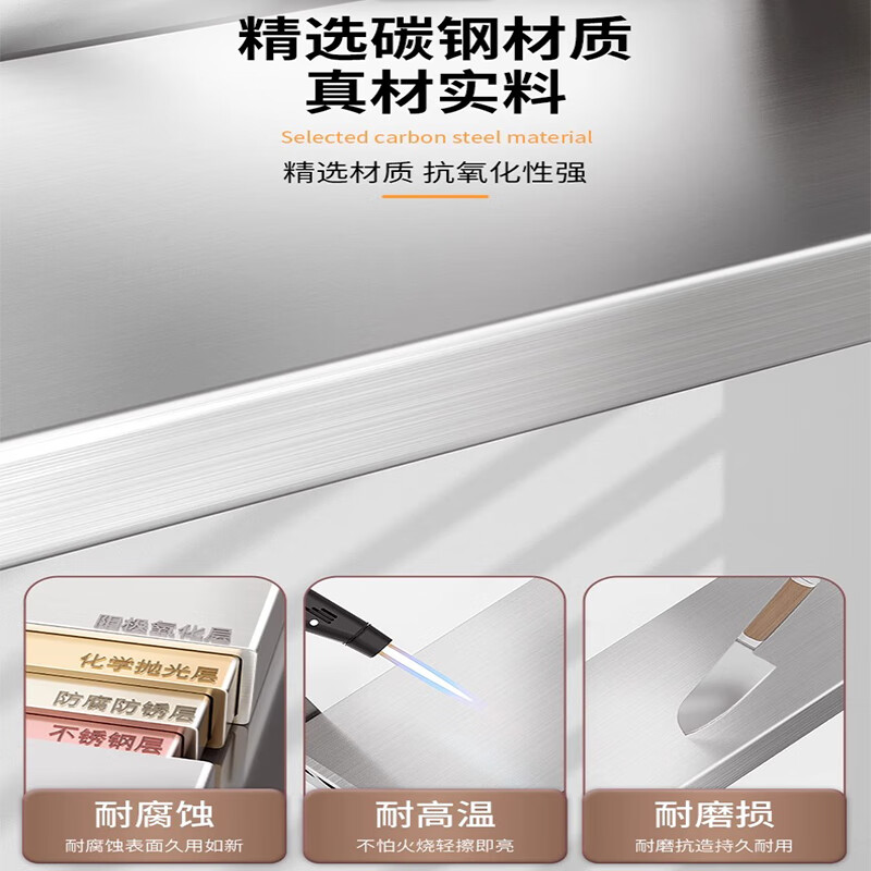 Duopeng Kitchen Microwave Rack Wall-mounted Stainless Steel Rice Cooker Oven Bracket Multifunctional Pot Rack Seasoning Storage Rack 304 Stainless Steel - Width 40cm*Length 50cm*