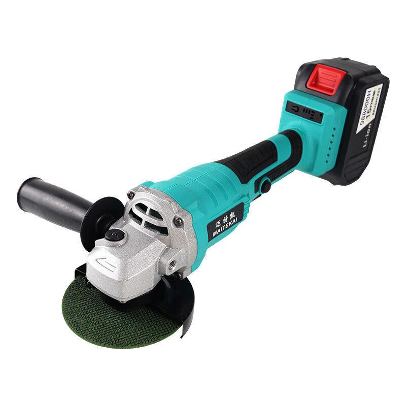 High-quality brushless rechargeable angle grinder, high-power lithium battery cutting machine, polishing machine, multi-functional grinding machine, pure copper brushless angle grinder, bare metal without battery