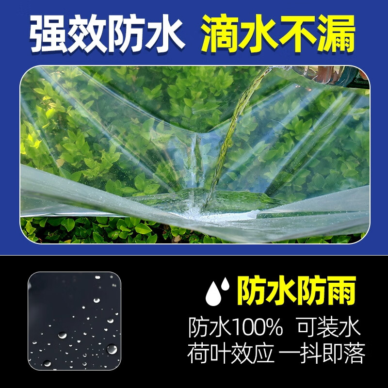 JINZONG greenhouse film transparent plastic film household insulation cover window decoration dust-proof agricultural plastic film 2 meters * 2 meters