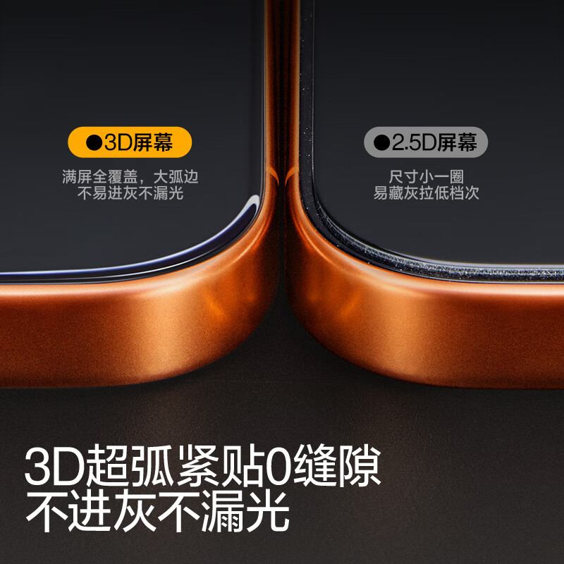 Flash Magic 3D hot bending + Corning + ultra-thin roller dust-free cabin suitable for Apple 17Promax tempered film iPhone17promax mobile phone film dust-proof dust-free chamber HD film