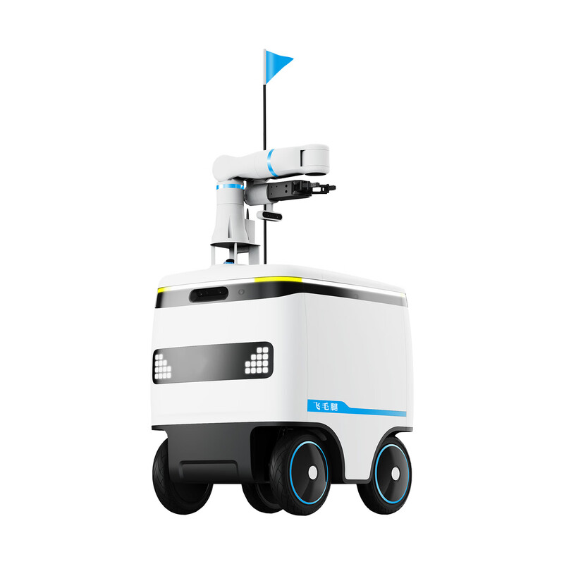 Takeaway delivery robot Community community school hospital factory item automatic unmanned delivery delivery robot Community delivery robot deposit