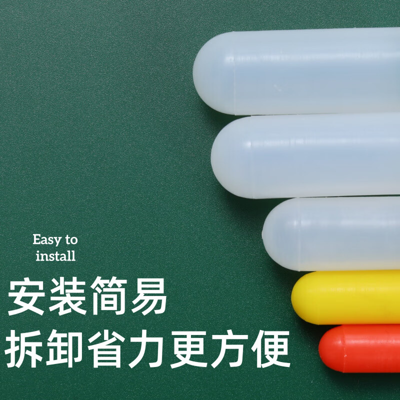 Renjuyi 0.5mm-70mm high temperature resistant silicone sleeve sealing and shielding threaded high temperature protective sleeve spray oxidation rubber cap M16 (15.8*90)-100 pieces (inner diameter*length)