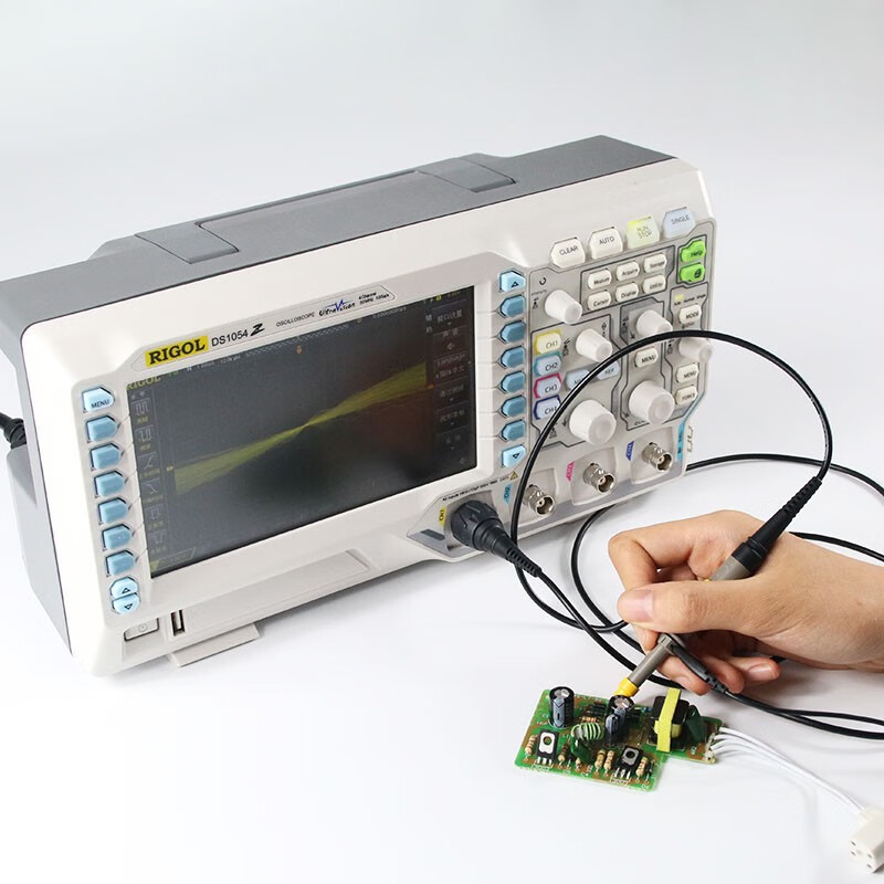 Puyuan Jingdian DS1054Z oscilloscope bandwidth 50M four-channel 100M digital oscilloscope spring isolation oscilloscope DS1054Z upgrade 100M