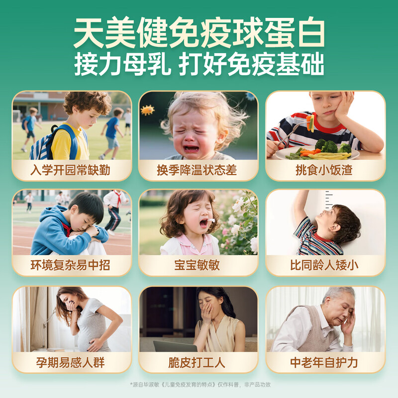 Tianmeijian Immunoglobulin Nigel Bovine Colostrum Lyophilized Powder 10 bags/box*4