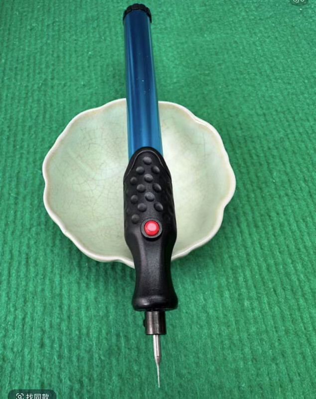 Wen Yijia's new electric marker magic pen emery grinding head wireless charging-free flower polishing comes with drill bits Engraving pen comes with 4 replacement heads + battery One size fits all