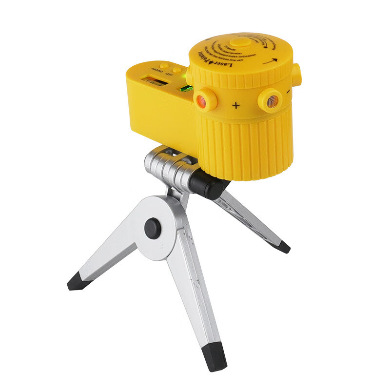 Taipeng LV06 laser level, four-in-one household level, laser ruler, rotatable tripod wire striker, LV06 laser level + silver tripod