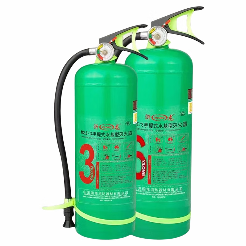 Antifreeze foam water-based fire extinguisher for home and vehicle use 9 liters 6L 3L water-based fire extinguisher 3c certification 3L national standard water-based (oil and electricity extinguishing)