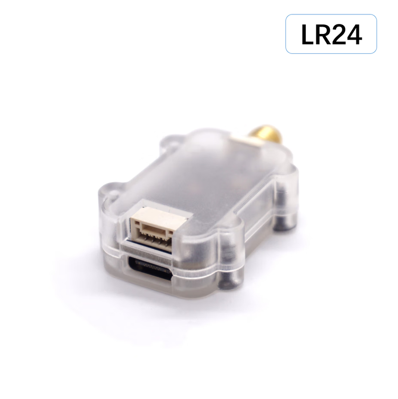 2.4G UAV digital transmission 10km long distance LR24 digital transmission radio module supports ArduPilot/PX4 LR24-F 3dBi pair