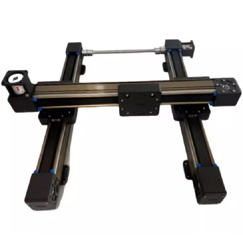 Yue Changsheng era's superior 45 synchronous belt linear belt module cross guide rail slide stepper motor servo 1100MM effective stroke module 45P model