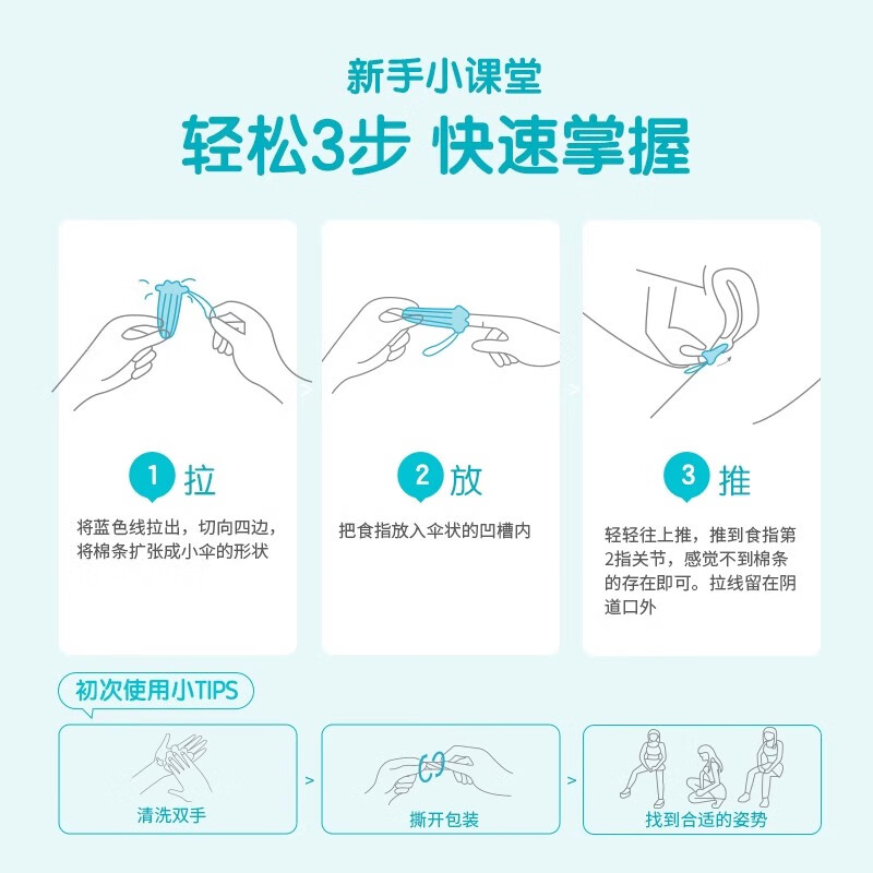 Obi tampon women's built-in sanitary napkin menstrual aunt swab leak-proof swimming special German ordinary type 12 boxes other