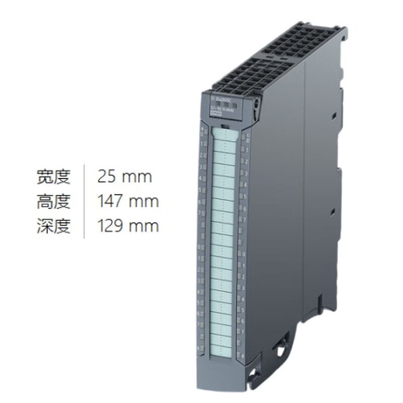 Siemens 6ES75211BL100AA0 PLC module Controller SIMATIC S7-1500 DI 32x24VDC BA 25 mm incl. Push-In front plug