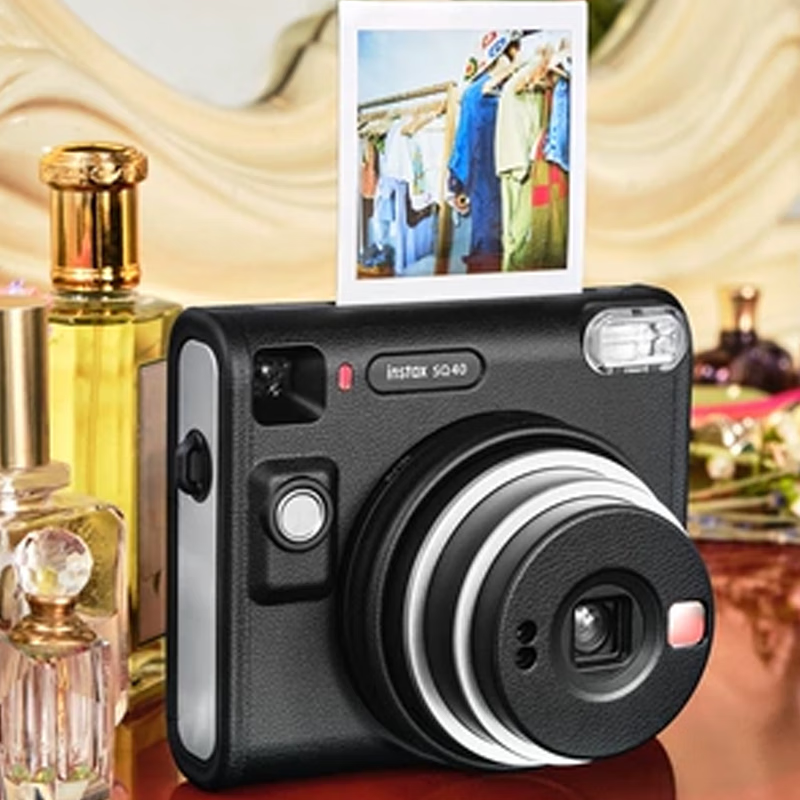 Fuji (FUJIFILM) instax SQUARE SQ1/S40 instant imaging camera square photo New Year gift annual meeting prize Valentine's Day SQ40 black international version