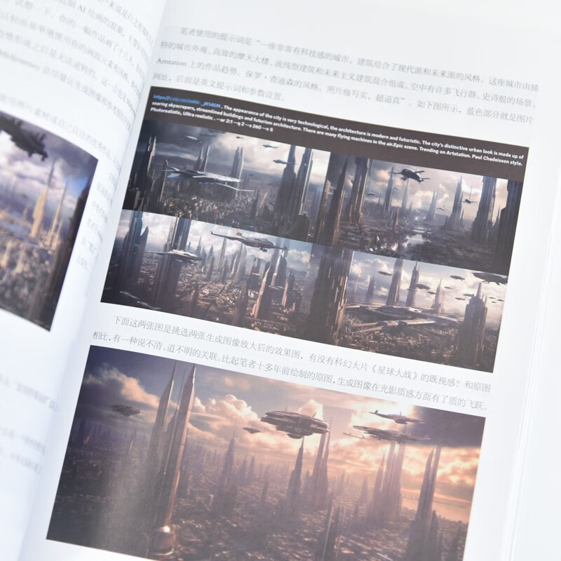 AI visual art Midjourney creation from entry to application 2nd edition AI painting tutorial book MJ software tutorial ai artificial intelligence illustration design AIGC drawing produced by Shuyi Design