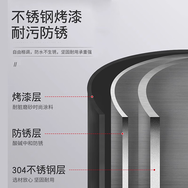 See below the gas water heater shielding cover, hole-free plate, punch-free storage rack, wall-mounted boiler gas pipe ugly artifact, high-grade gray, width 35 height 30 depth 17 accessories set