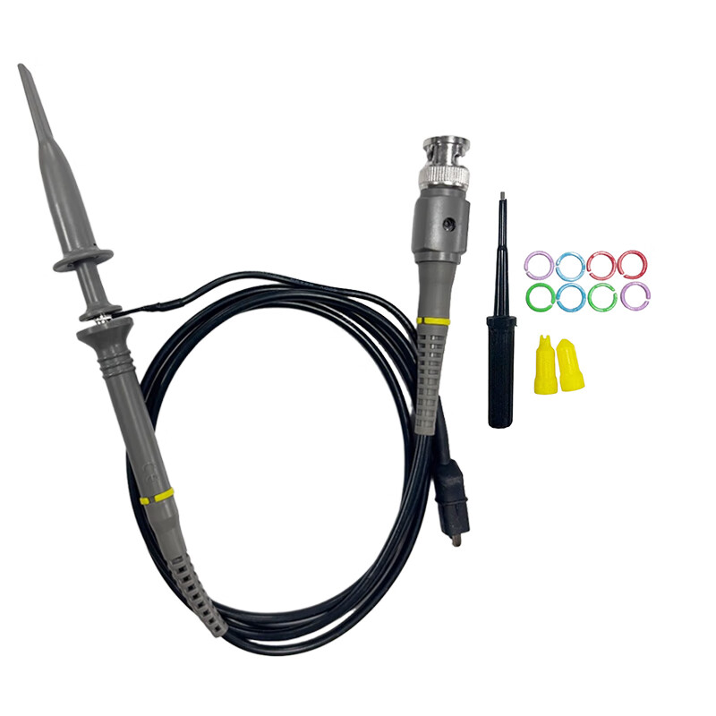 HantekHantek oscilloscope probe P6100/6020/6200 probe 100M bandwidth 10X attenuation 300V P6060 (60MHz) double package