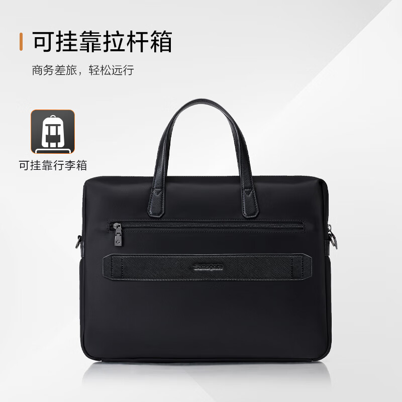 Samsonite briefcase 14-inch business computer bag men's handbag crossbody bag New Year gift 45Q