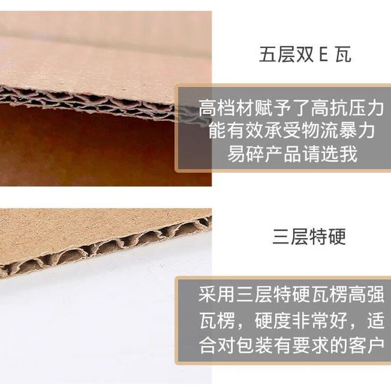 Airplane box packing materials carton box two thick branch Tianye and Tianxia thin branch Zhonghua Jinzhong branch express packaging box thick branch soft and medium category 2 pieces five layers of super hard 38 pieces