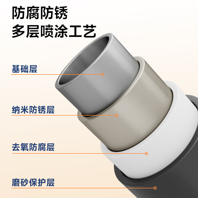 Stable clothes rack floor-standing aluminum alloy coat rack foldable storage rack bedroom clothes hanger simple YA6310G