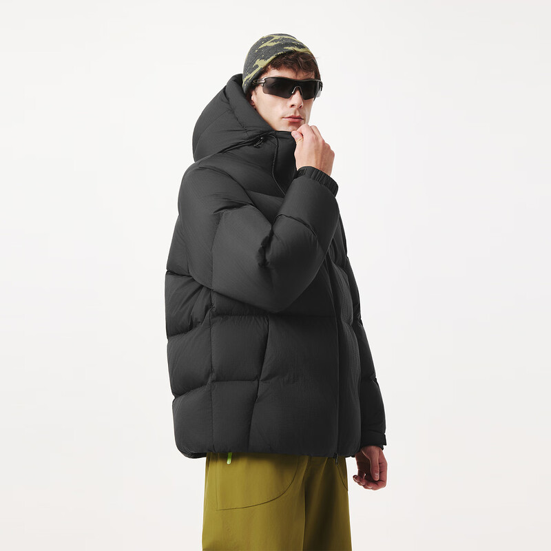 Tambor down jacket men's short hooded winter outdoor warm and comfortable bread jacket 5560339D black 175