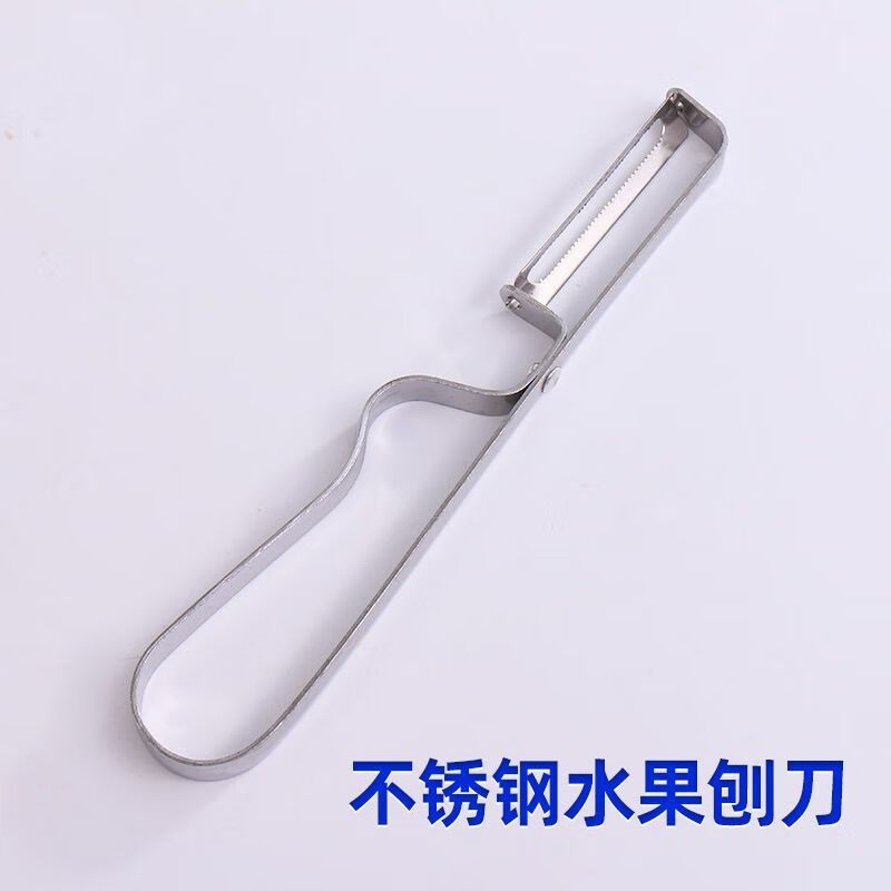 Ye Yuweihuo stainless steel peeling knife kitchen household peeling tool fruit and vegetable melon peeler ordinary quality basic version tooth style 1 pack