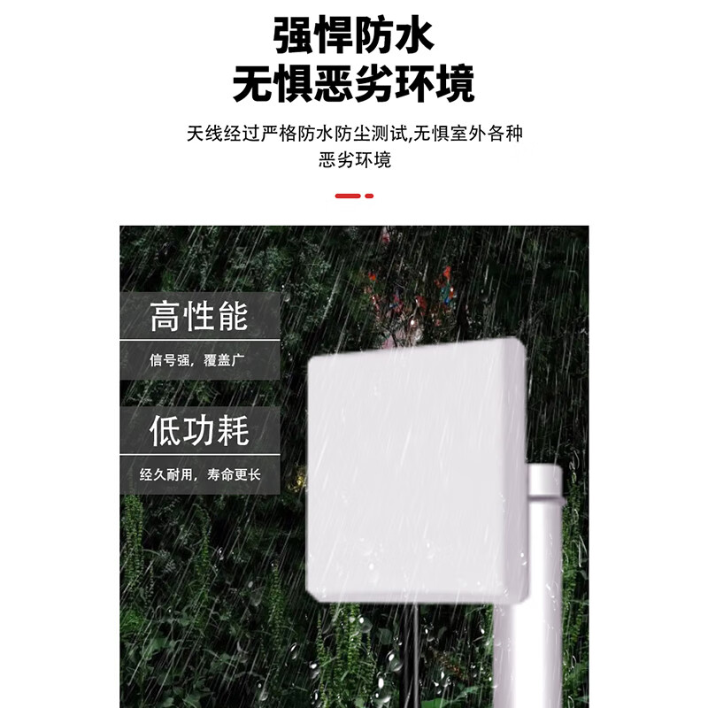 Fengyingzi 4G/5G/GSM base station plate directional antenna signal amplifier indoor and outdoor wall-mounted antenna SMA inner pin connector 20 meters FYZ-RAG-B24