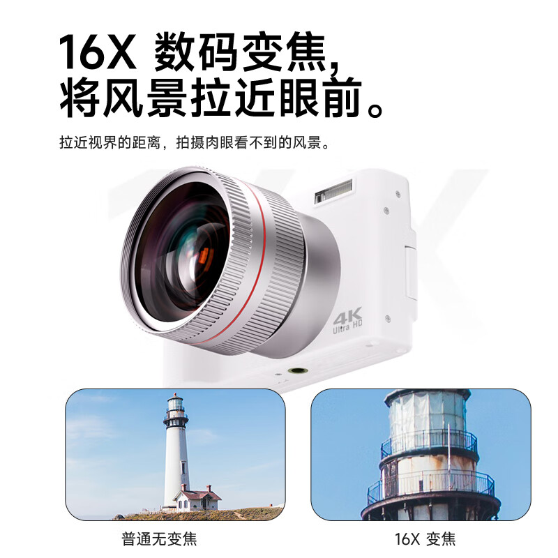 SONGDIAN digital camera replaces CCD entry-level fool mirrorless vlog flip selfie camera DC101AF 128G memory