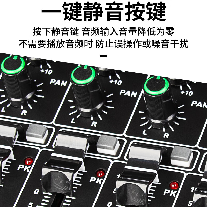 Depusheng Depusheng GT10 amplifier mixer all-in-one professional high-power wireless microphone reverberation Bluetooth USB air box wedding stage performance speaker 15-inch stage performance speaker set