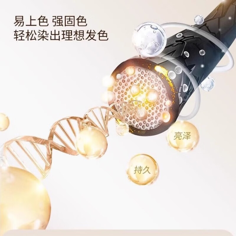 Zhanghua ecological hair dye cream 5.75 dark coffee 142ml non-allergenic dye cream does not contain paraphenylenediamine on clearance