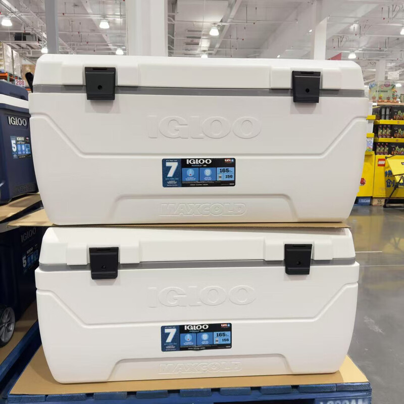 Kaishi insulated box refrigerator car outdoor household portable fresh box commercial stall summer cold box ice bucket domestic Esky39L