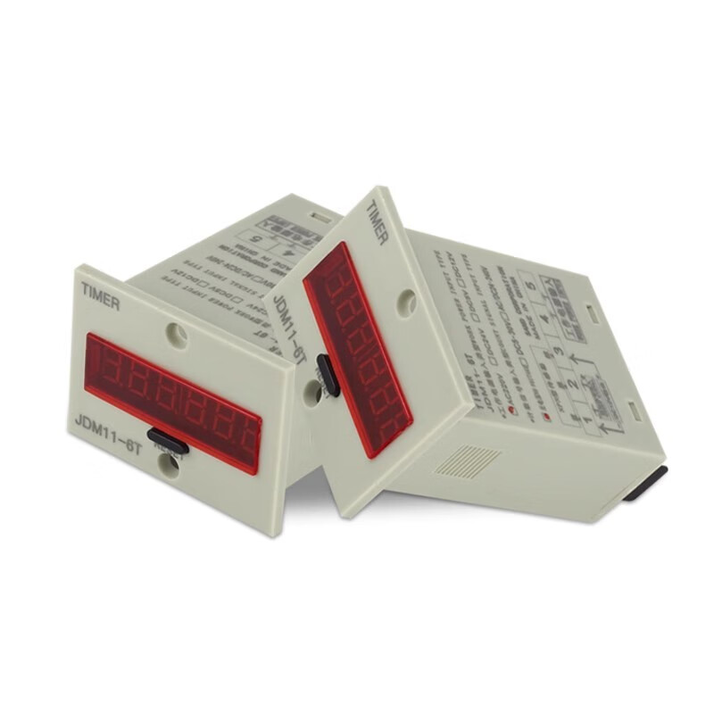 Industrial timer accumulative timer industrial equipment work timing 220V24V12V power timer electronic 24V power supply short circuit timing one size fits all
