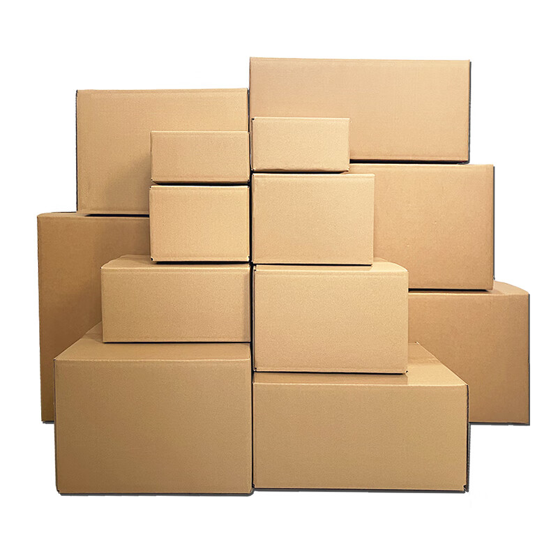 Express carton s1234f56 square packing box wholesale postal square cardboard packaging box custom-made square 21 (218*218*168mm) (25 C tiles 3 layers of extra hard C tiles