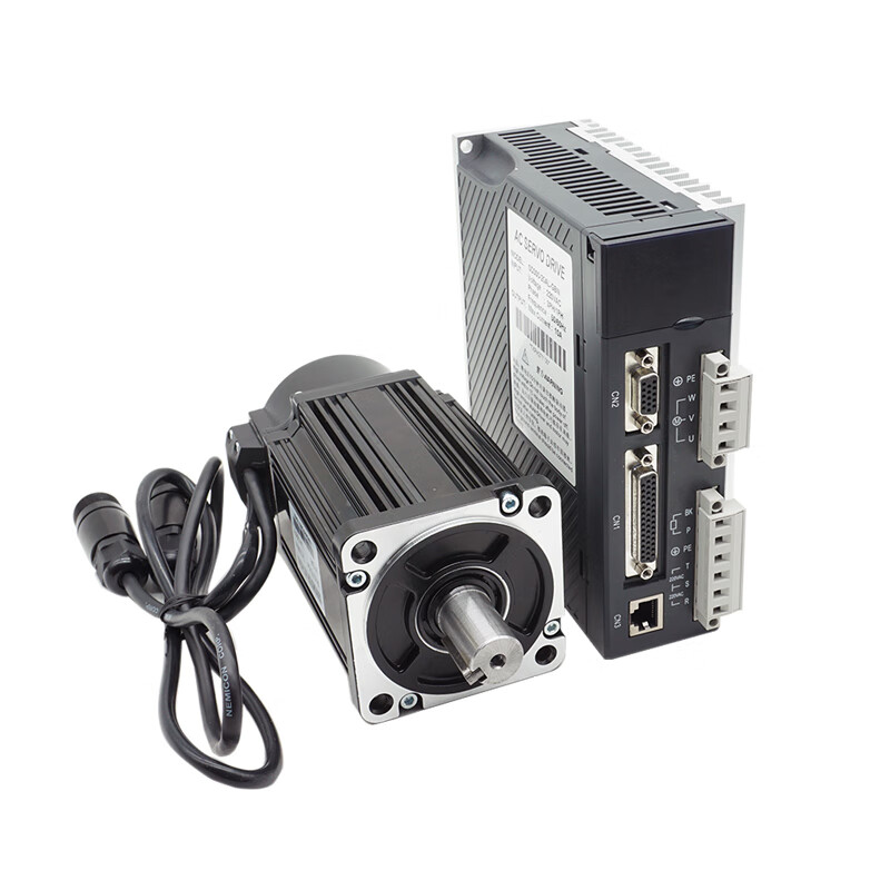 Yue Changsheng Times Chaoqun SD series 80 servo motor set 750W400W1KW3 AC motor driver 80 servo 730W set 2000 rpm 3.5NM motor +