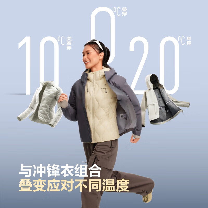 Bosideng 25 Years Goose Down Jacket Women's Autumn and Winter Lightweight Hooded Slim Short Casual Versatile Warm Jacket