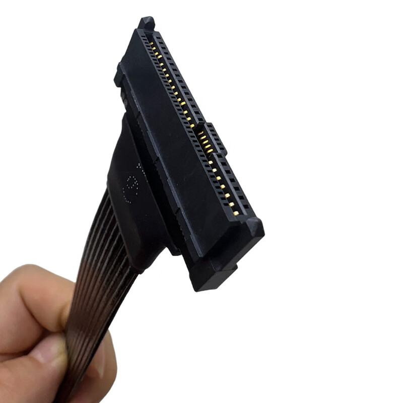 Yue Changsheng PCIE4.0 X4 to U.2U.3 solid state drive GEN4 4x high-speed silver-plated adapter cable U2U3 45A 45ABZ-20CM