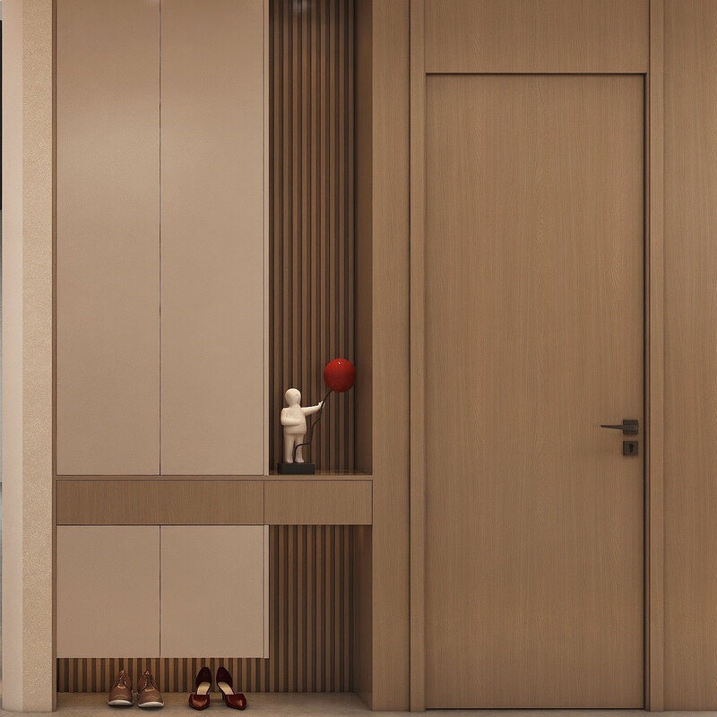 Jingdong whole house customized EGGER door wall cabinet customization package (8 wainscot panels + hydraulic damping hinges)