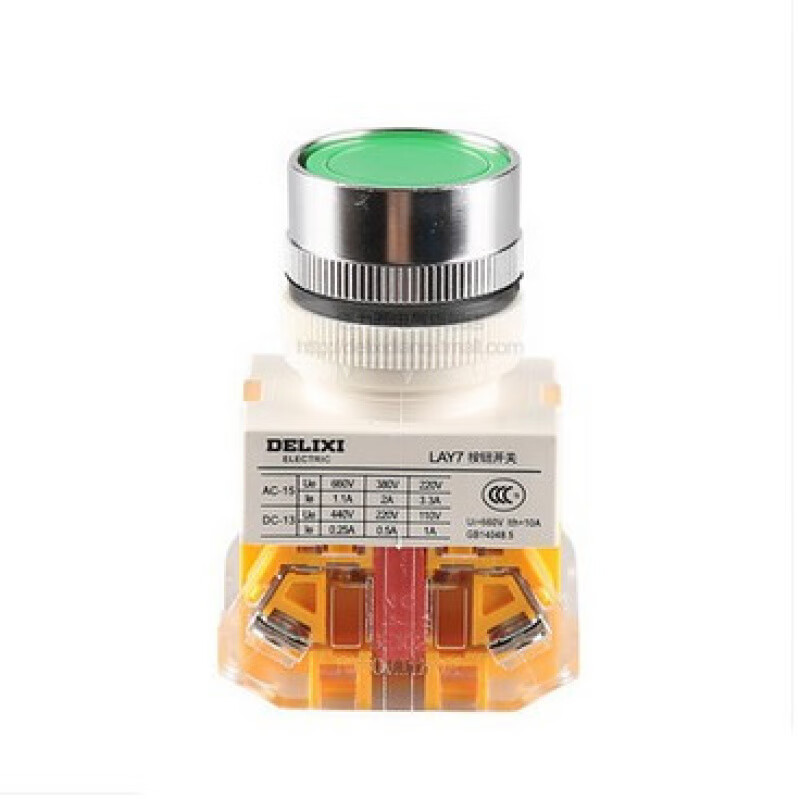 Delixi LAY7-11BN 11X/2 20X/3 11ZS 11D 11M button knob emergency stop reset switch LAY7-11M_Green