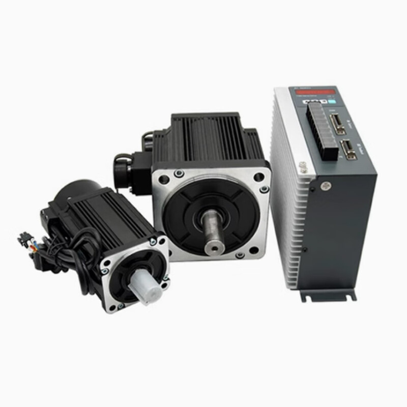 Yue Changsheng Times Chaoqun 60/80/110/130 flange servo motor set driver 400W750W1500 130 flange 2KW2500 turn 7.7NM horizontal use 5V