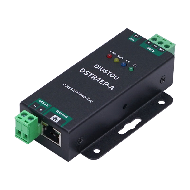 Throwing stones RS485 to ETH Ethernet module RS485 to RJ45 network port two-way transmission serial server modbus RTU to TCP with USB data cable