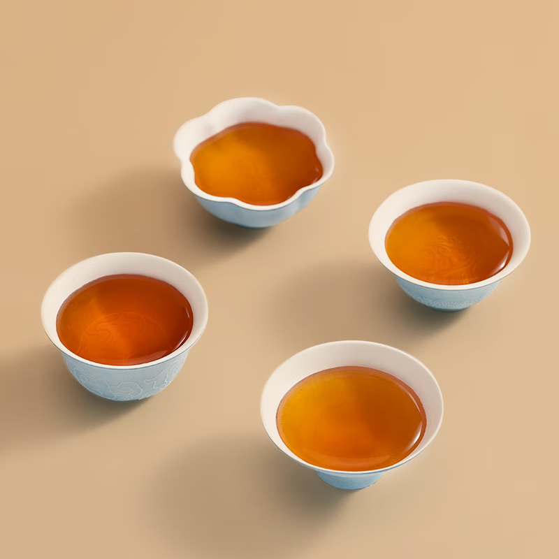 Wuxi Disposable Kung Fu Tea Cup Sixi Double-layer Thickened Anti-scalding Business Reception Sugar Cane Bamboo Fiber Tea Cup Food Grade Sixi (Horse Hoof 1 Pressing Hand 1 Dou Hat 1 Sunflower Mouth 1)