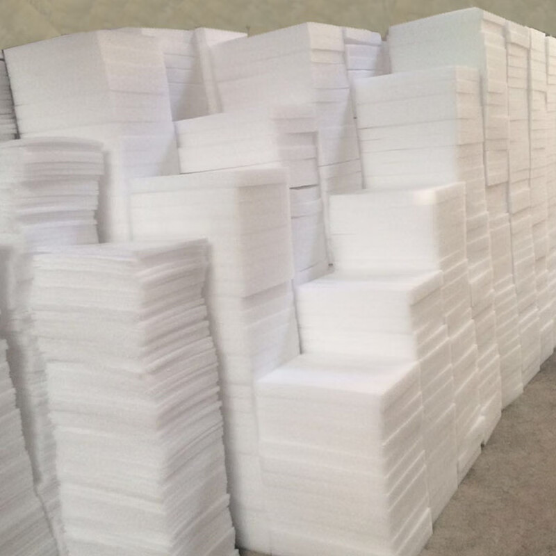 Shockproof epe pearl cotton foam board foam express packaging lined with custom sponge pad black thickened hard black 50*50 cm 4 sheets 20 mm = 2 cm