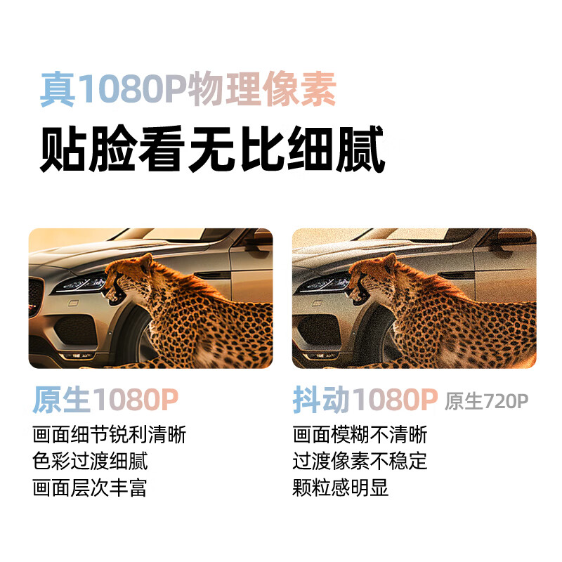 AOC D3 Ultra True 1080P HD Projector Home 360 PTZ Projector Home Bedroom Smart Cinema Conference Office Portable 800CVIA High Brightness