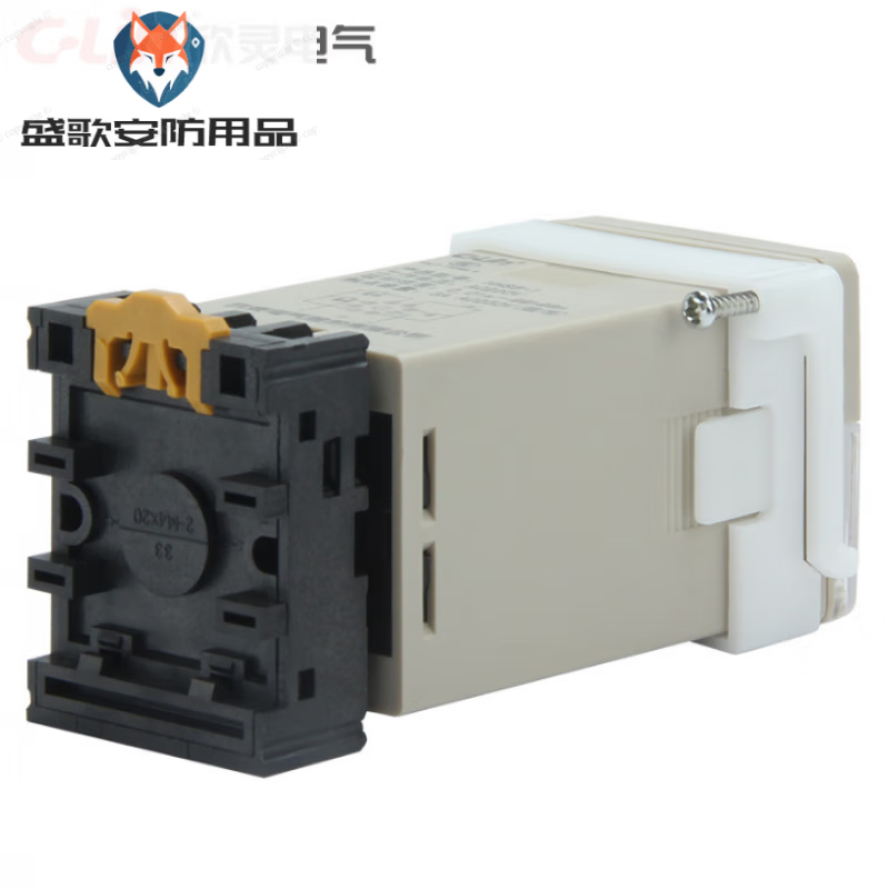 Xinling brand HHS6-1 DH48S AC220 24V pause reset digital display delay time relay with base AC220V