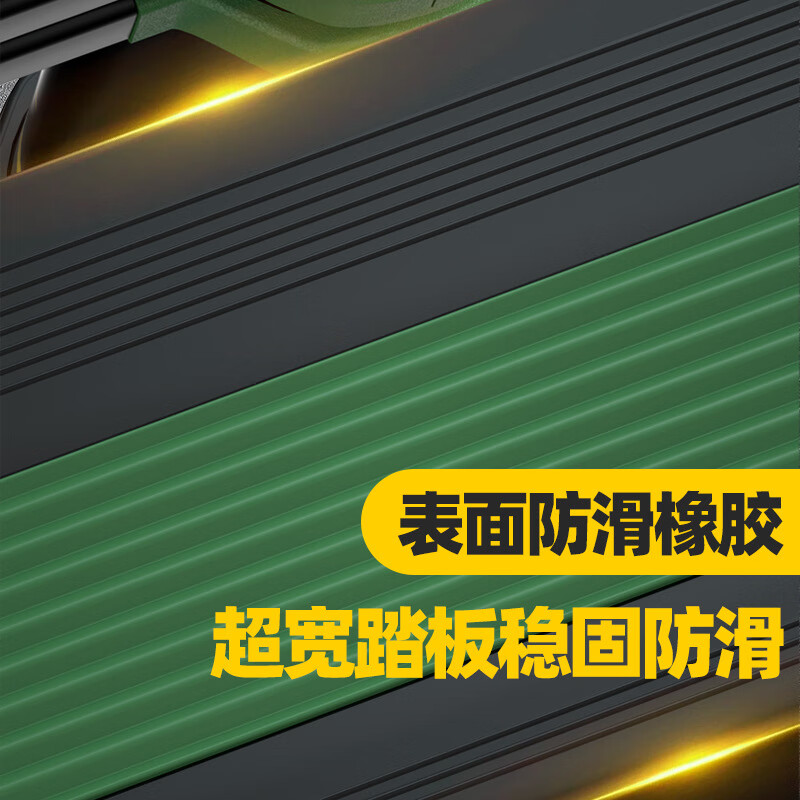 Midoli herringbone ladder, folding ladder, multi-functional ladder, telescopic ladder, aluminum alloy engineering ladder, lifting ladder, thickened climbing ladder, home ladder, straight ladder, multi-function 2.2 = straight ladder 4.4 meters, rubber pedal + large joint *1