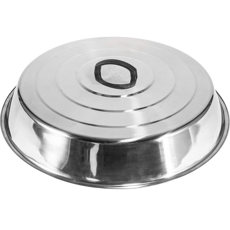 An Junsheng pot lid household large stainless steel pot lid old-fashioned water tank high arch large iron pot lid round large rice cooker lid diameter 33cm