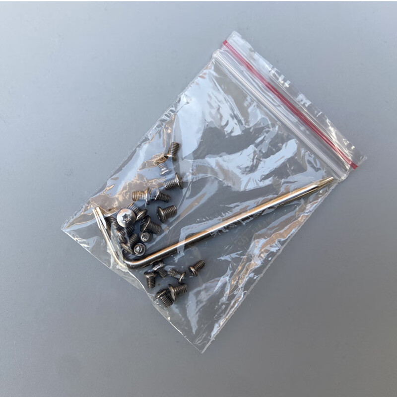 Vinoa independent T6 plum blossom screw T8 knife bar screw butterfly knife repair screw folding knife back screw cutter screw T6 to T8 5 pieces each + 1 wrench