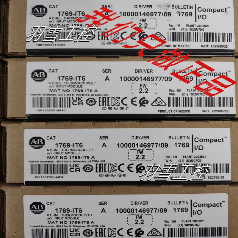 AB Rockwell PLC module 1769/L33ER/IR6/PB4/IF16C/OW16/OB16/L35E 1769-OW16