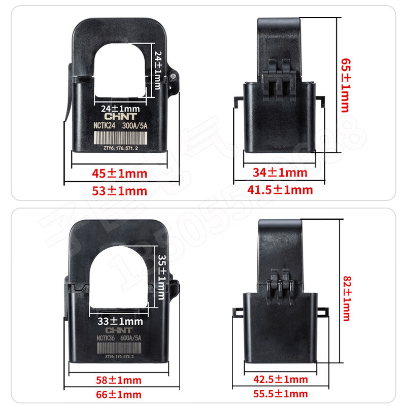 Open current transformer NCTK24KCT36 micro small open card type 1005 NCTK-36 type 400/5A 0.5 level (240K
