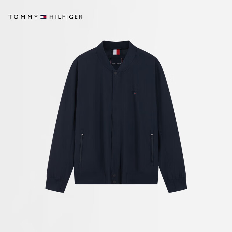 Tommy Hilfiger water repellent 25 new autumn and winter men's lightweight baseball collar coach bomber jacket