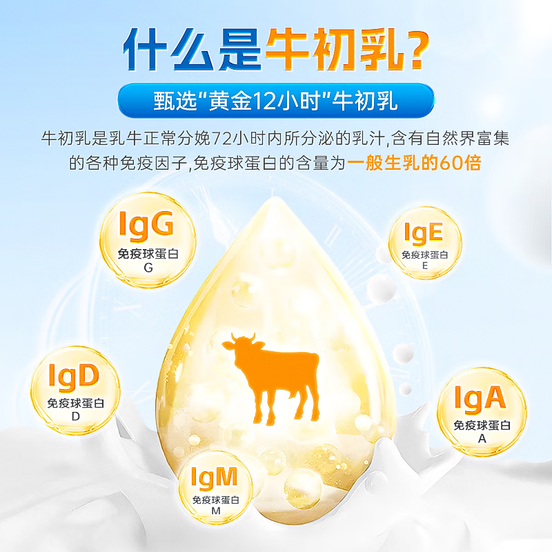 COVO COYO German colostrum immune globulin capsules improve immunity and resistance, postoperative recovery nutritional supplements, 3 bottles of conditioning pack, buy 2 get 1 free + improve immunity